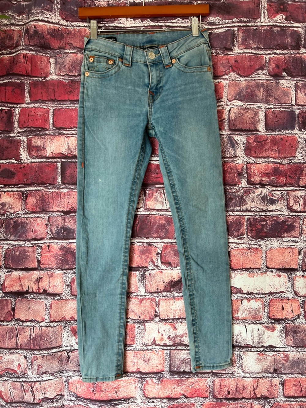 True Religion Jennie Curvy Skinny Jeans - Light Wash